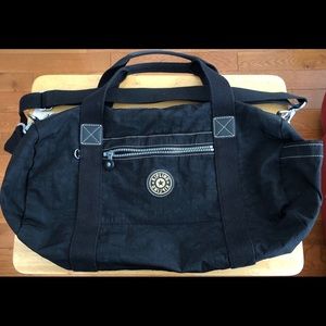 Kipling duffel / overnight / gym bag Black